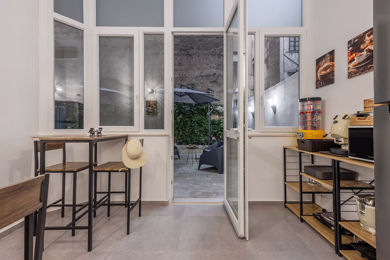 Sala colazione Foresteria del Genio